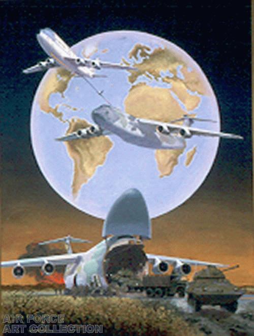 IN THE INTEREST OF PEACE, THE C-5 DELIVERS THE GOODS